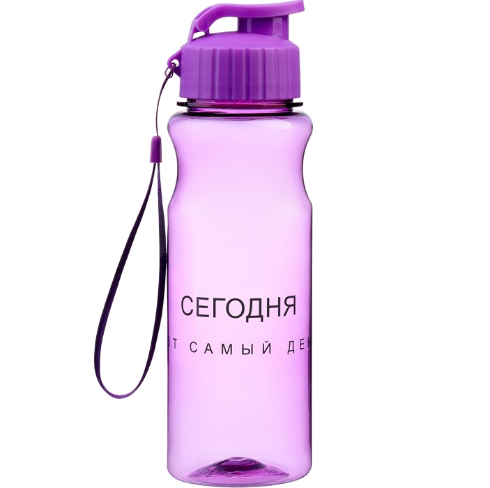 Бутылка для воды, 500 мл, "Сегодня тот самый день" 9868438