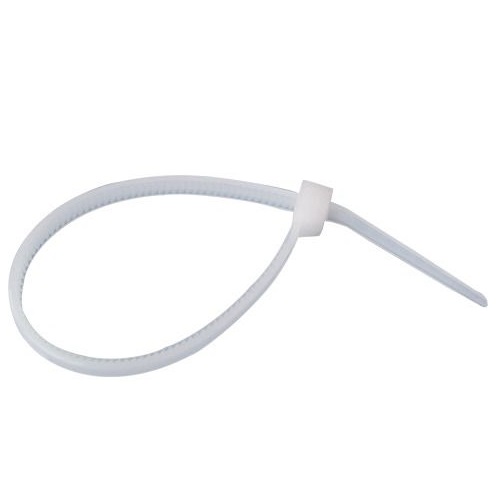 Хомут-стяжка 2.5 х 100 мм, белая