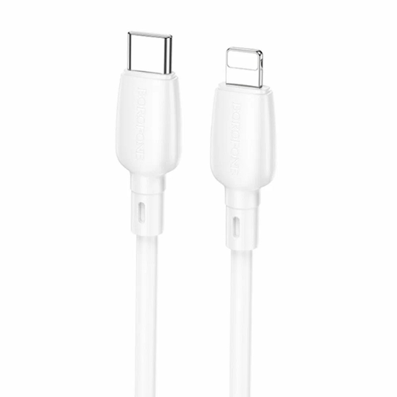 Кабель Lightning <--> Type-C  1.0м BOROOFONE BX93 Super power, белый, PD 20Вт
