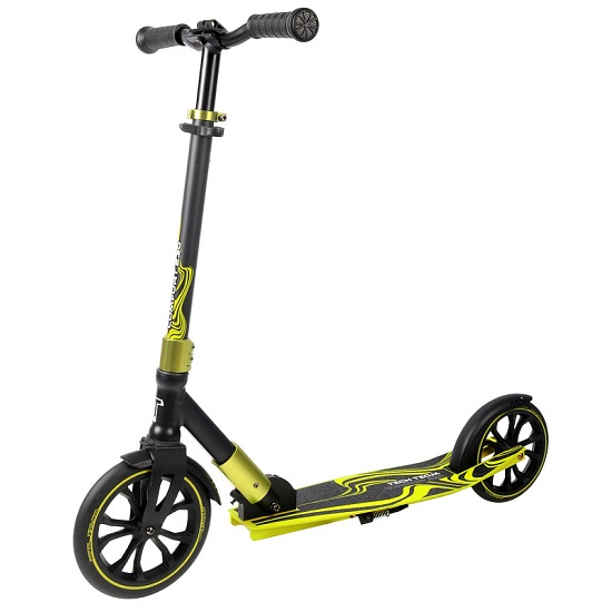 Самокат TECH TEAM COMFORT 230R black/green