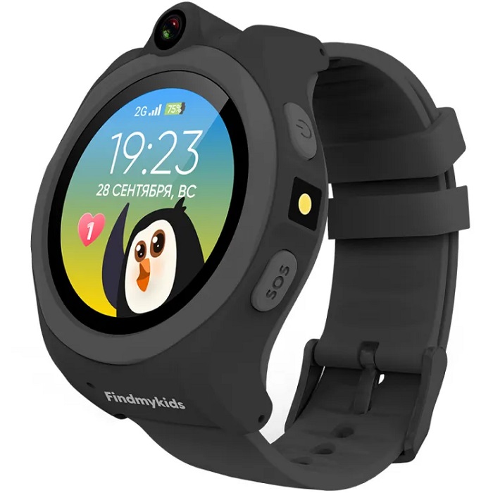Умные часы FINDMYKIDS Pingo Roll Black (RUS)