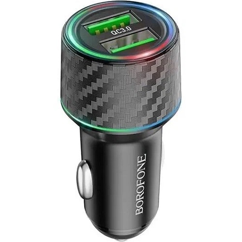 Авто ЗУ 2USB BOROFONE BZ21A