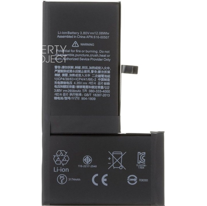 АКБ для XS Max (3174 mAh) ориг 100%