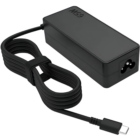 Блок питания для ноутбуков Gembird NPA-DC10, PD3.0, 65Вт, штекер Type-C