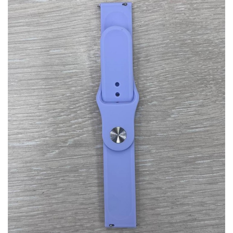 Силиконовый ремешок NONAME универсальный 20mm лавандовый