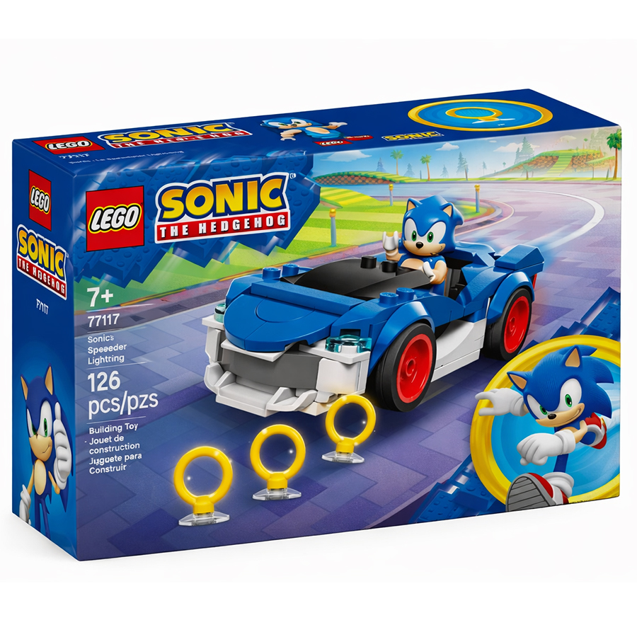 Конструктор LEGO SONIC 77117 Спортивный автомобиль Соника