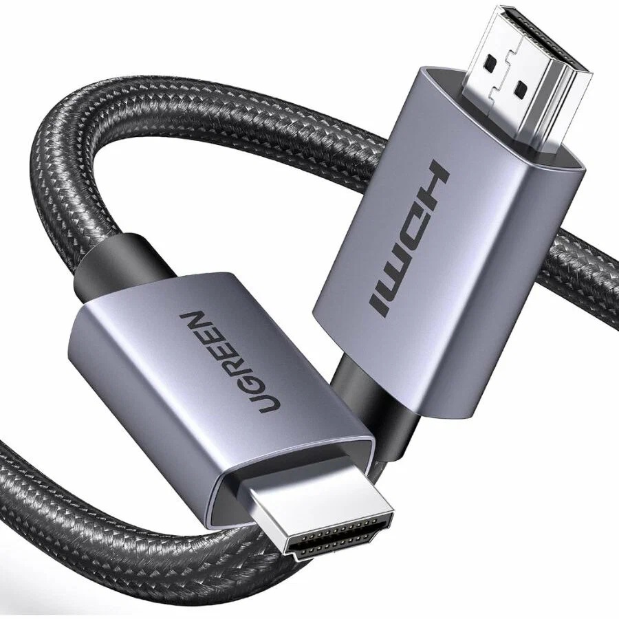 Кабель HDMI <--> HDMI  2.0м UGREEN HD153 (25299) HDMI 4K@60Hz Cable. Длина: 2м. Цвет: серый