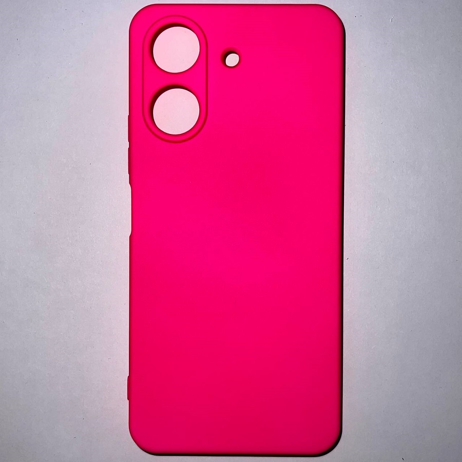 Задняя накладка ZIBELINO Soft Case для Xiaomi Redmi 13C 4G/Poco C65 4G (фуксия)