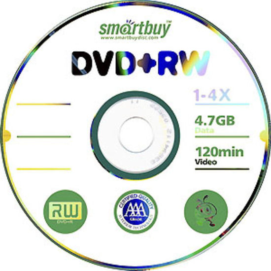 Диск DVD-RW SMARTBUY 4.7 Gb 4x конверт/1