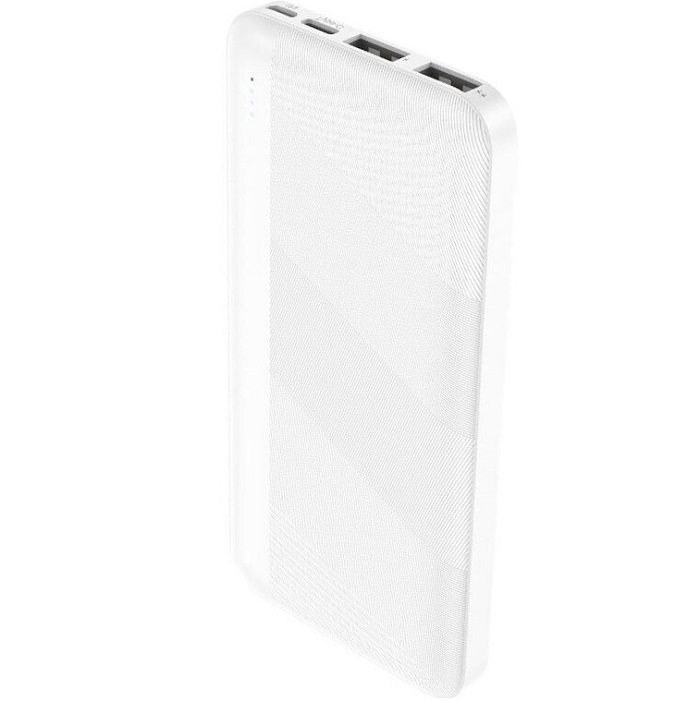 Внешний аккумулятор BOROFONE BJ27, Pindar, 10000mAh, белый