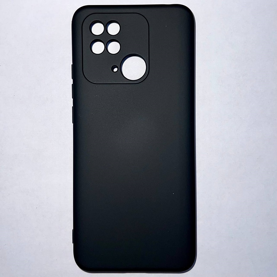 Силиконовый чехол NANO для Xiaomi Redmi 10C черный