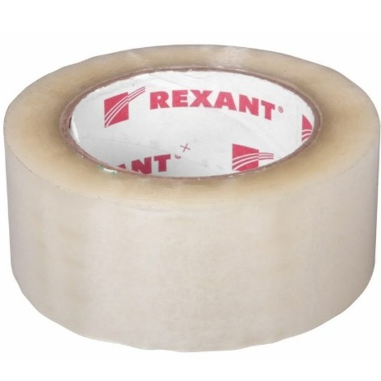 Скотч упаковочный REXANT 48 мм х 50 мкм, прозрачный, рулон 150 м (6/36)