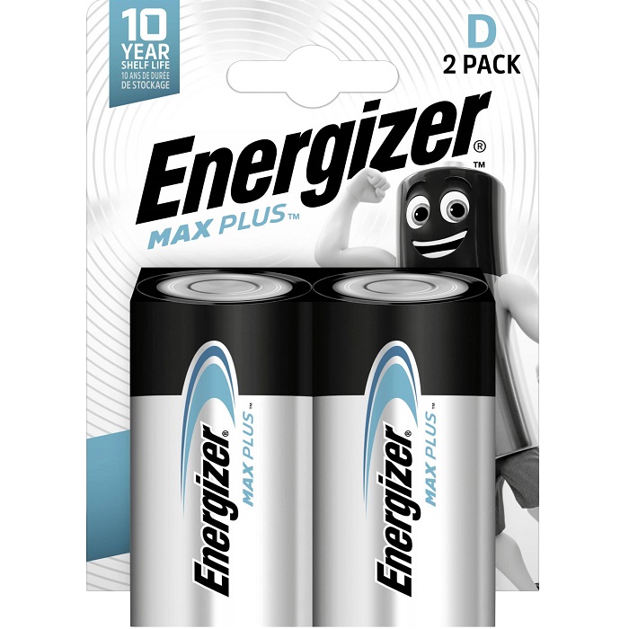 Элемент питания ENERGIZER LR20 Maximum MAX PLUS BL-2 (24)