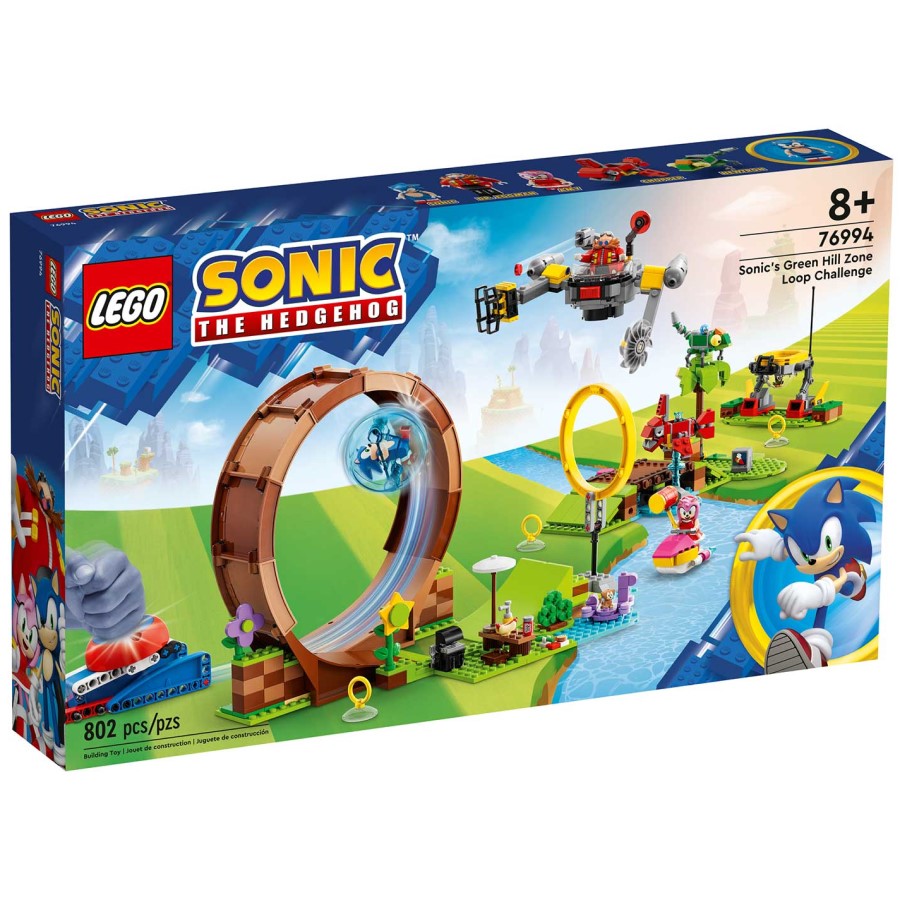 Конструктор LEGO Sonic 76994 Задача Соника Петля в зоне Зеленого холма