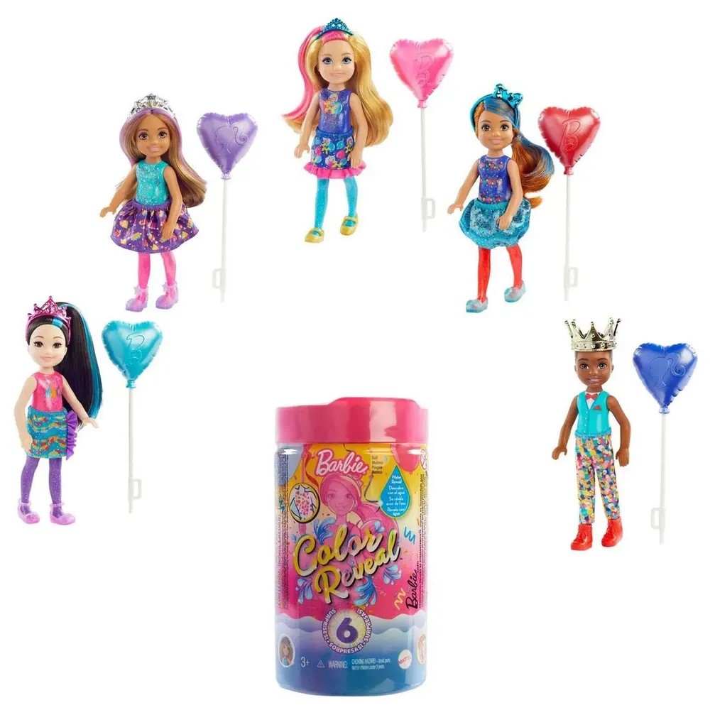 Кукла Barbie - Челси на празднике, с меняющимся цветом волос GTT26 