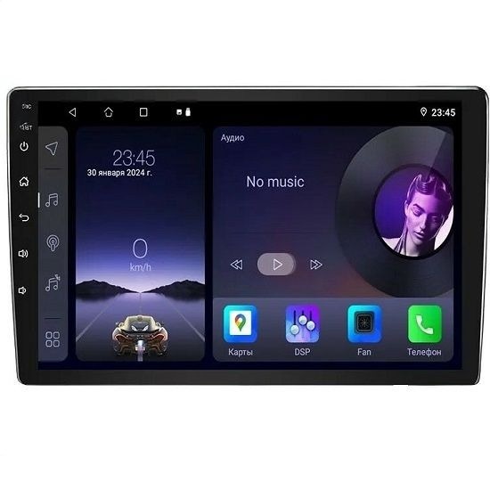 Автомагнитола OEM DV-Pioneer.ok SX4 Super, 6/64Gb, 2DIN