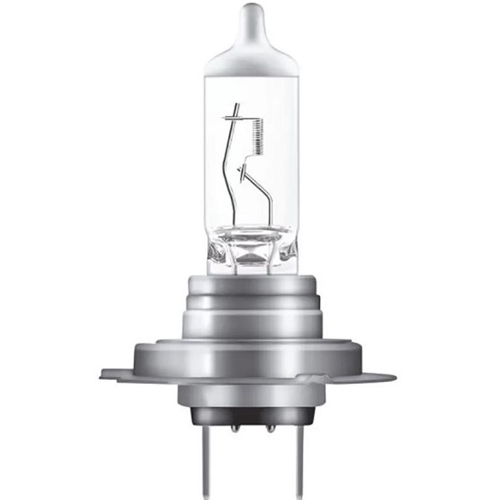 Лампа галогенговая OSRAM H7 12V 55W PK22s+100% Night Breaker SILVER (2 шт)