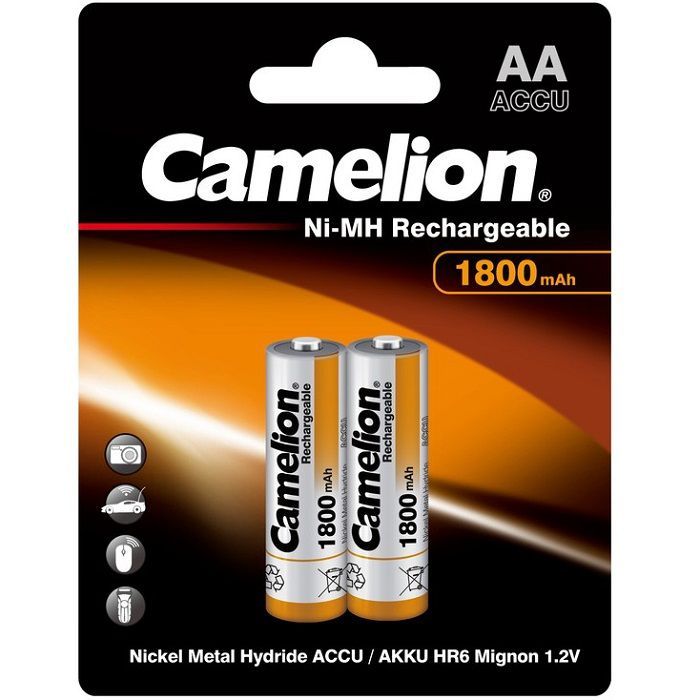 Аккумулятор CAMELION R06 1800 mAh BL-2