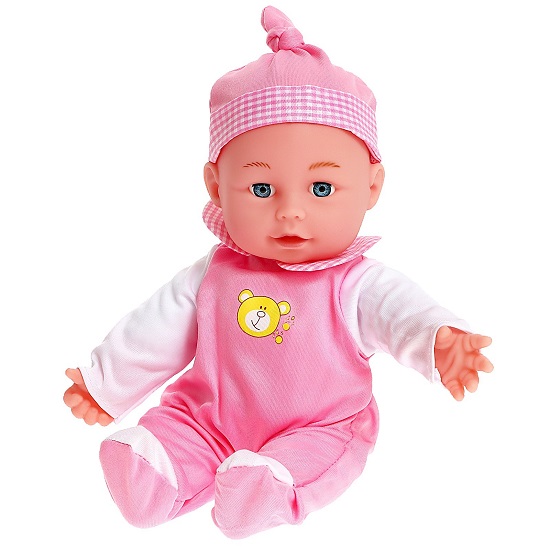 Пупс «Малышок» со стульчиком и аксессуарами, плачет, смеётся, говорит: «мама» «папа» 1175907