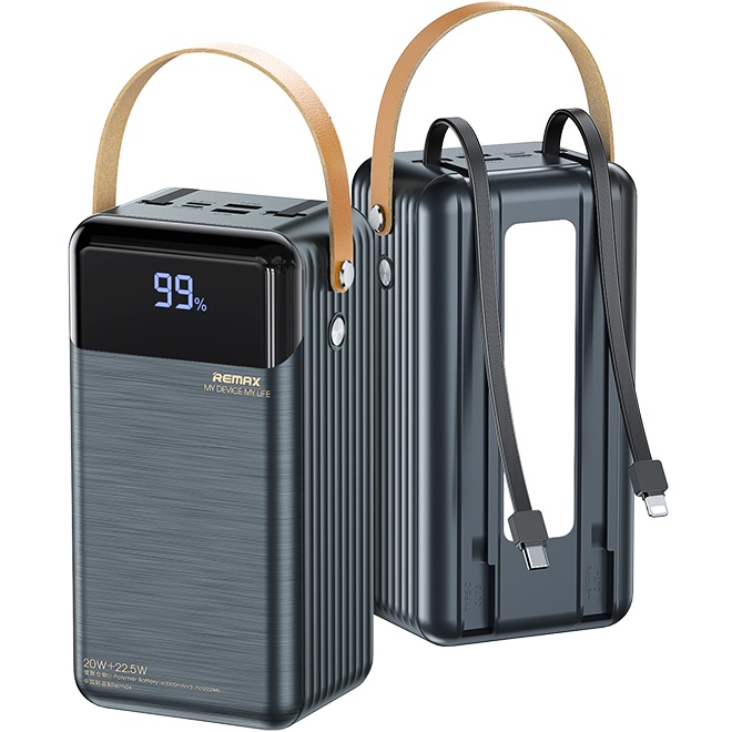Внешний АКБ REMAX RPP-565 (60000mAh), серый, 22.5W, PD20W