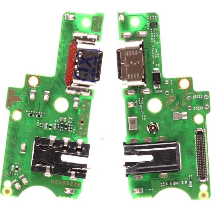 Шлейф для Tecno Camon 20 (CK6n) (плата) разъем зарядки, разъем наушников, микрофон