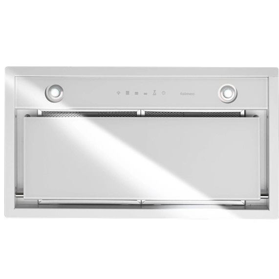 Вытяжка Falmec GRUPPO INCASSO MURANO 70 см белое стекло
