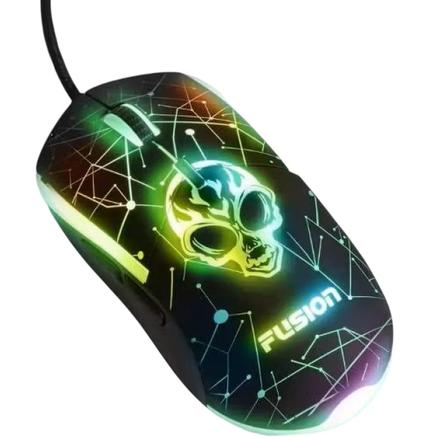 Мышь БП FUSION GM-115 черная