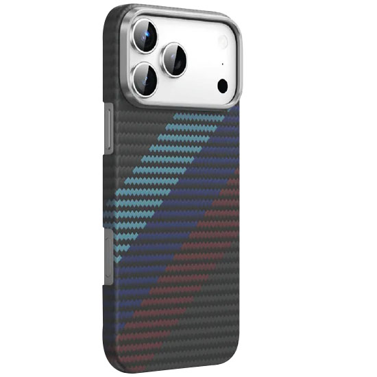 Задняя накладка KEEPHONE KEVILAR WOVEN MAGSAFE CASE для iPhone 17 PRO MAX (4-INTERMIXED)