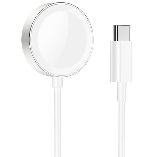 Беспроводное ЗУ HOCO C39 для iWatch, USB, белый