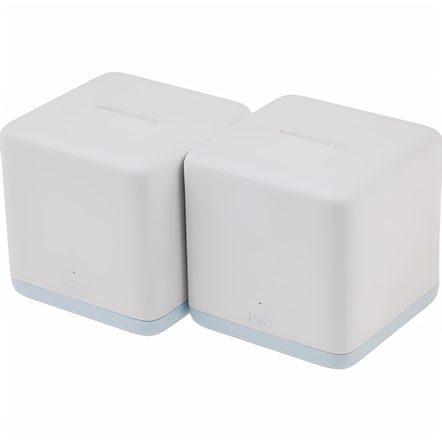 Роутер WiFi MERCUSYS Halo H30(2-pack), AC1200, белый, 2 шт