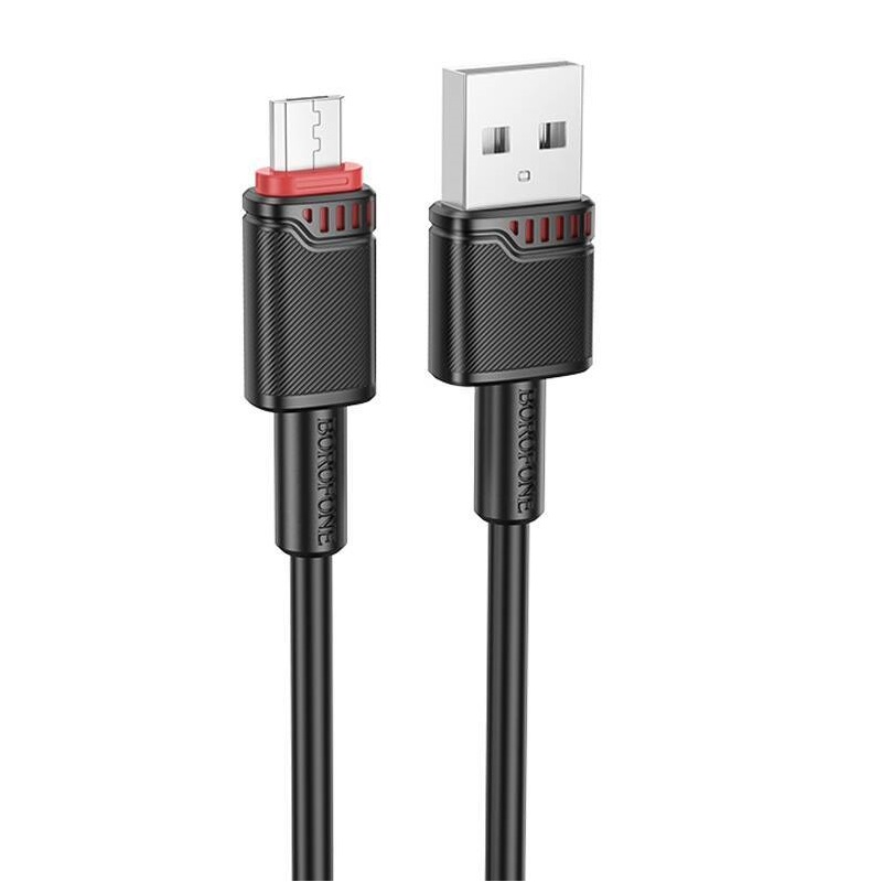 Кабель USB <--> Lightning 1.0м BOROFONE BX110 Black