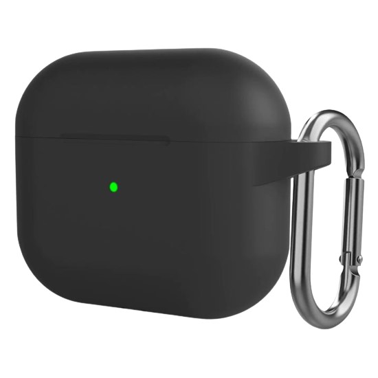 Силиконовый чехол TEXN для Airpods 3 черный