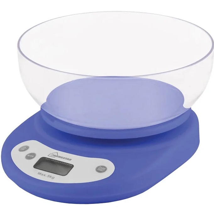 Весы кухонные HOMESTAR HS-3001,  до 5 кг голубые 002662
