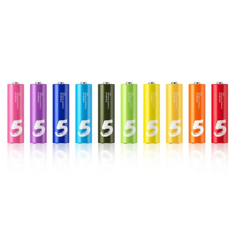 Элемент питания XIAOMI Mi Rainbow LR06 радужные Box-10