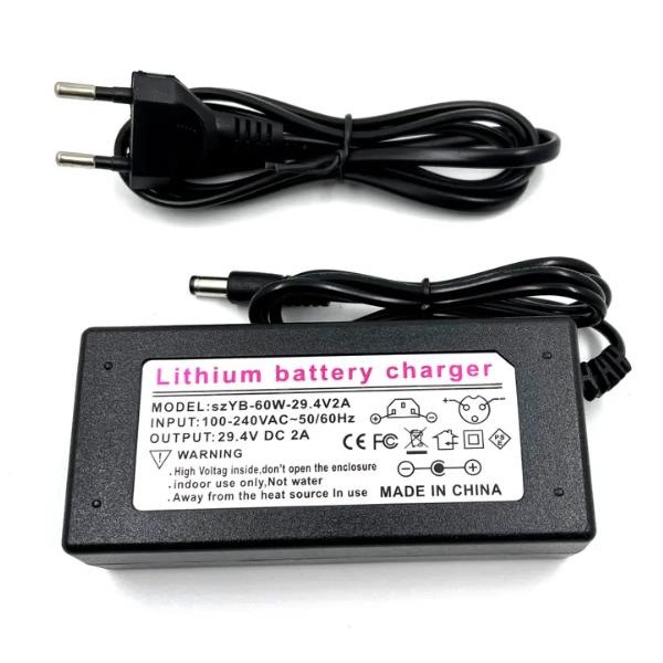 Зарядное устройство Jack Hot/Next Drive/iconBIT DC 2.5 (29.4V, 2A)