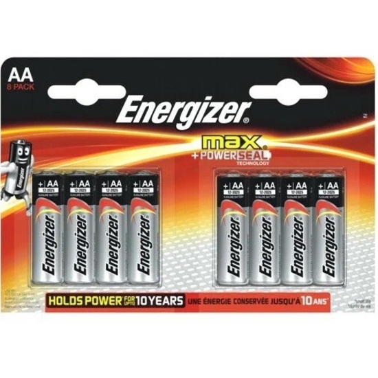 Элемент питания ENERGIZER LR06 MAX BL-8 (8/96)
