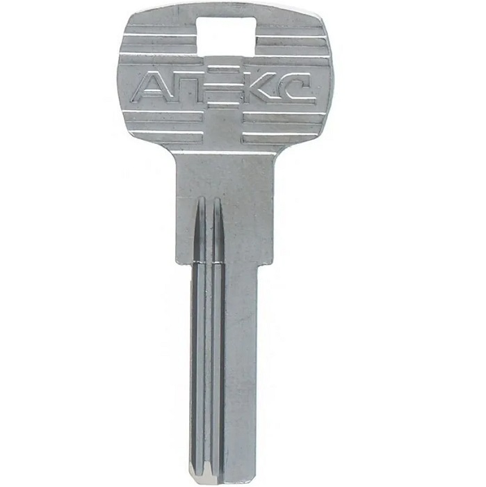 Заготовка ключа APECS-1 AP-1D_APK2R 2 паза (27,4*8,8*2,5) Китай