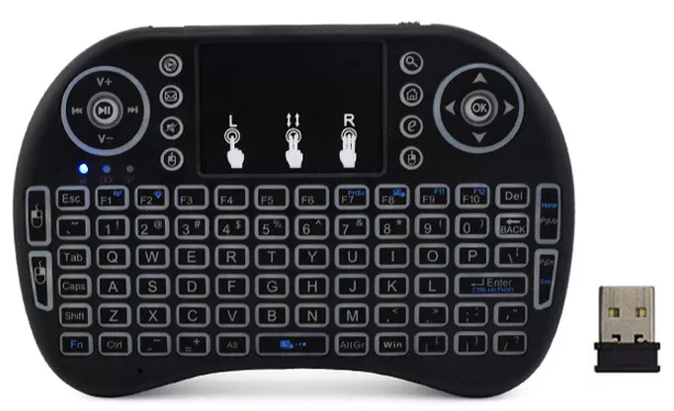 Клавиатура БП I8 MINI, русская раскладка, встроенный аккумулятор