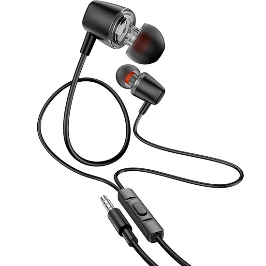 Наушники HOCO M107, Discoverer, черный, Jack 3.5