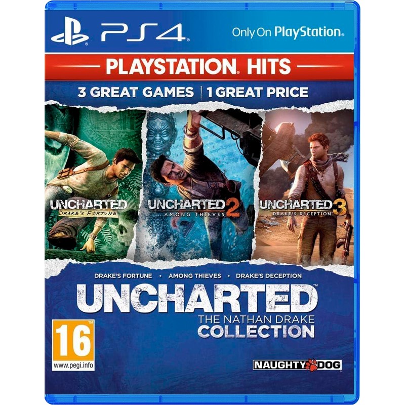 Uncharted: The Nathan Drake Collection [PS4, русские субтитры]