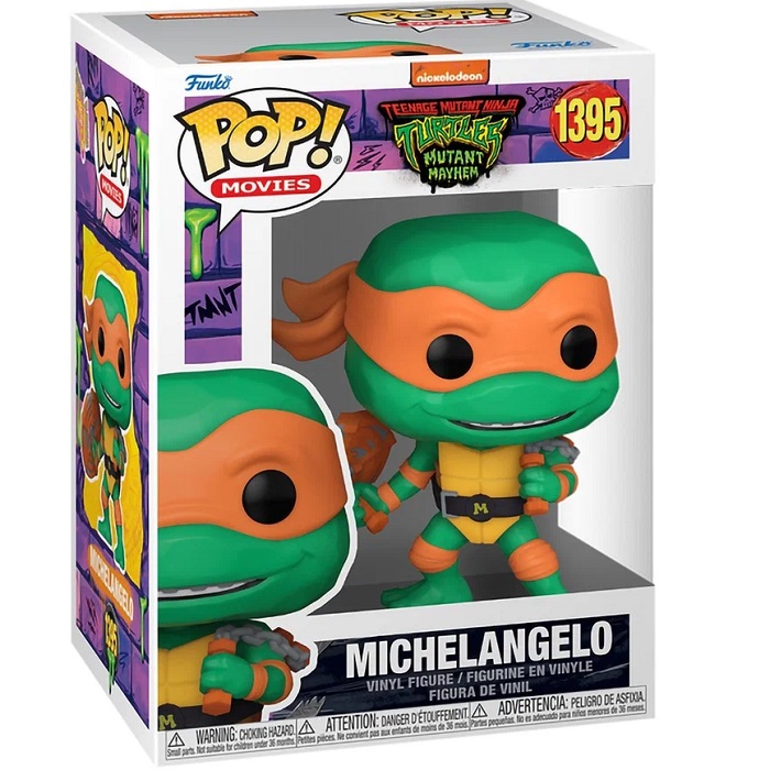 Фигурка Funko POP! Movies TMNT Mutant Mayhem Michelangelo (1395) 72336