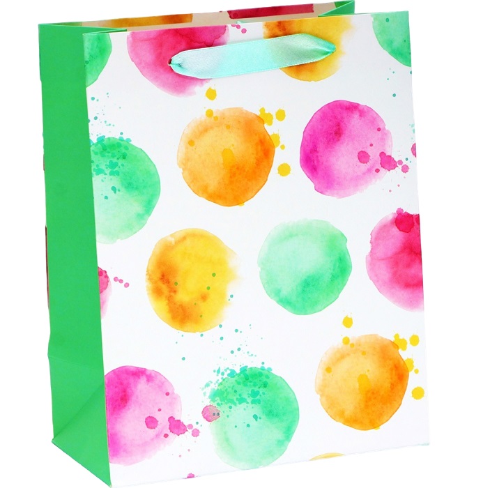 Пакет «Акварельное конфетти»,MS 18×23×10 см 10318188