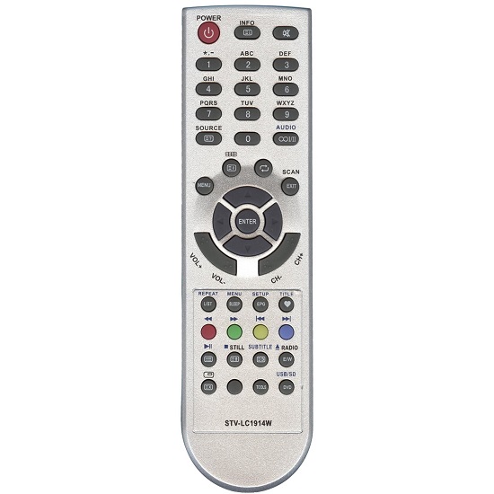 Пульт HUAYU TVD34 STV-LC1914W ic TV+DVD CHANGHONG L22C699A