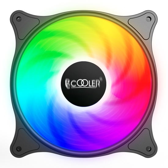 Вентилятор PCCooler FX 120 ARGB черный, 120 мм, 2000 об/мин, 33.2 дБ, 4 pin
