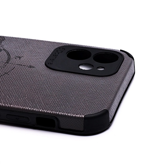 Задняя накладка SC310 для iPhone 12 (009) (black)