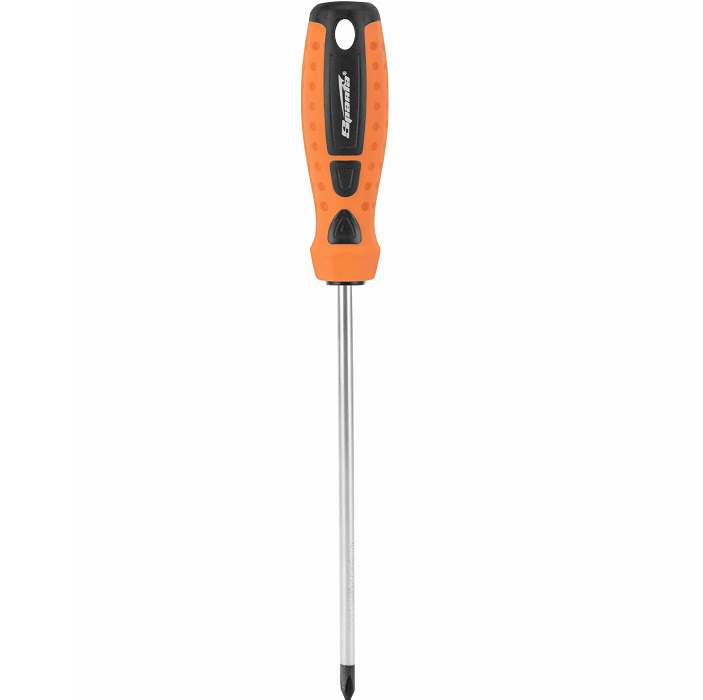 Отвертка SPARTA "Point", PH2х150 мм, CS, 2к рукоятка// 11780