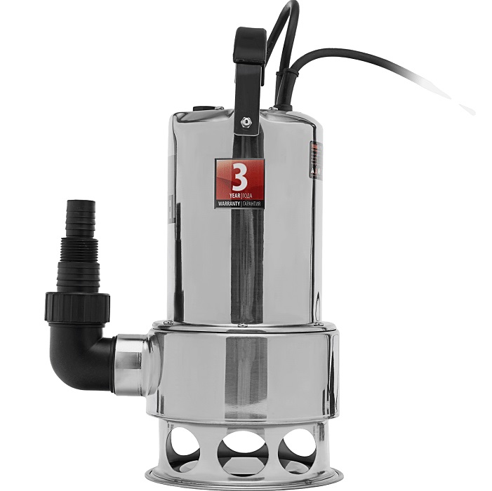 Дренажный насос DENZEL DPL800X, 800 Вт, подъем 7 м, 16500 л/ч