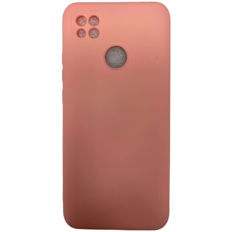 Задняя накладка SILICONE COVER для Xiaomi Redmi 9C №11 Розовый