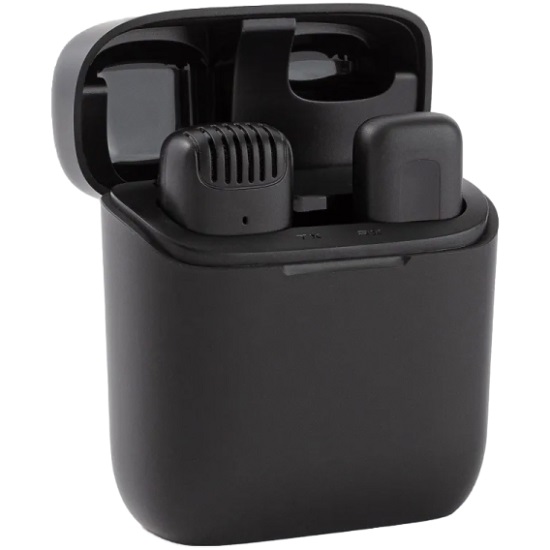 Микрофон GadgetON черный Lightning в кейсе