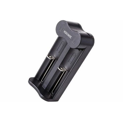 Зарядное устройство КОСМОС KOC701USB 1-2 16340,17335,18490,18650, 20700 питание от USB шнур. автомат.